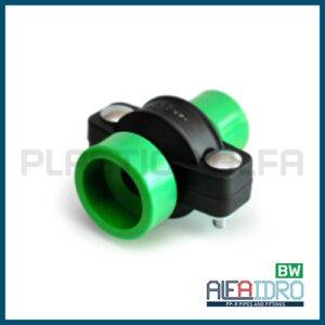 Bocchettone a tre pezzi M-F Alfaidro Plasticalfa