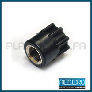 Adattatore femmina - filettato femmina Alfaidro UV Plastica Alfa