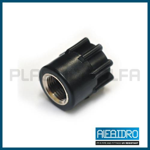 Adattatore femmina - filettato femmina Alfaidro UV Plastica Alfa