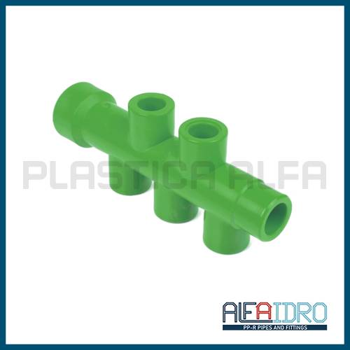 Collettore a 3/5 vie Alfaidro Plastica Alfa