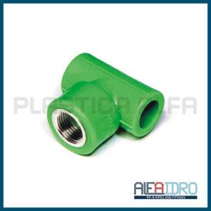 Derivazione T a 90 filettato femmina Alfaidro Plastica Alfa