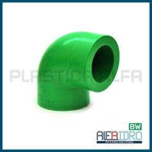 Gomito a 90° F-F Alfaidro Plastica Alfa
