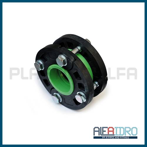 Unione doppia flangiata Alfaidro Plastica Alfa