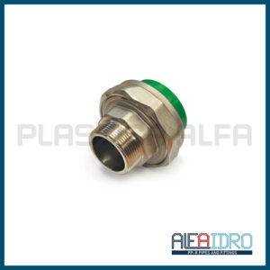 Unione filettata maschio Alfaidro Plastica Alfa