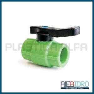 Valvola a sfera compatta Alfaidro Plastica Alfa
