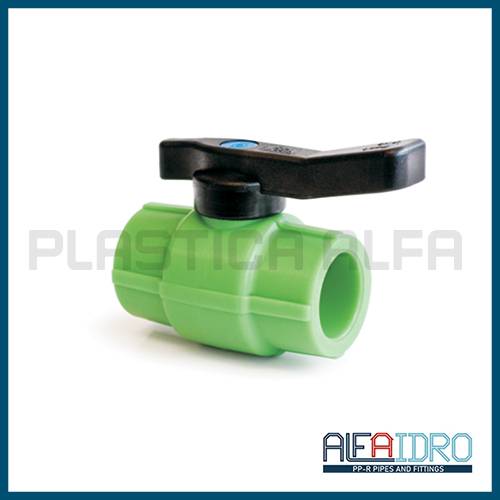 Valvola a sfera compatta Alfaidro Plastica Alfa