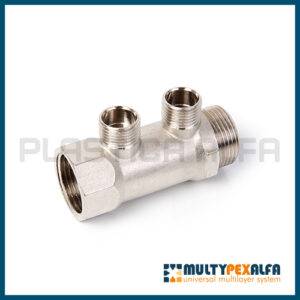 Collettore a due vie Multypexalfa Plastica Alfa