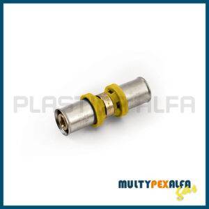 Manicotto raccordo a pressare MultypexAlfa gas Plastica Alfa