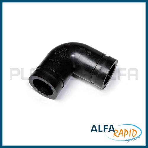 Gomito a 90 alfarapid Plastica Alfa