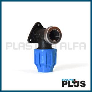 Gomito terminale a 90° bluline plus Plastica Alfa