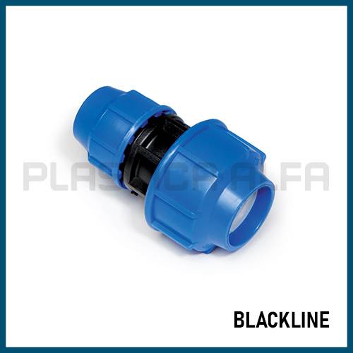 Manicotto ridotto blackline Plastica Alfa