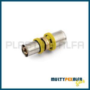 Manicotto ridotto raccordo a pressare MultypexAlfa gas Plastica Alfa