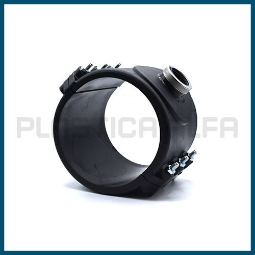 Presa a staffa con anello di rinforzo prese a staffa Plastica Alfa