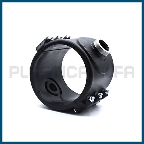 Presa a staffa doppia con anello di rinforzo - immagine 2