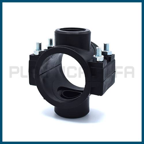 Presa a staffa doppia prese a staffa Plastica Alfa