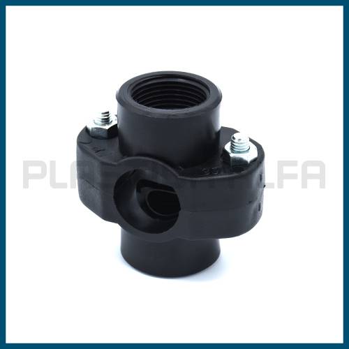 Presa a staffa doppia prese a staffa Plastica Alfa
