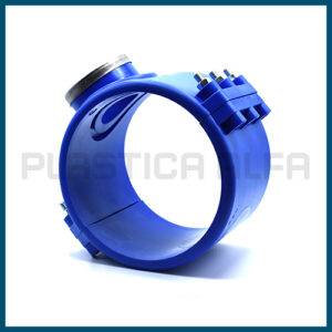 Presa a staffa in pollici con anello di rinforzo prese a staffa Plastica Alfa