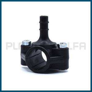 Presa a staffa con derivazione a ø 16 prese a staffa Plastica Alfa