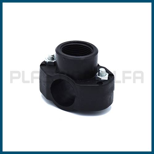 Presa a staffa semplice presa a staffa Plastica Alfa