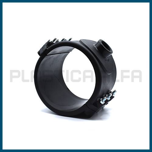 Presa a staffa semplice presa a staffa Plastica Alfa