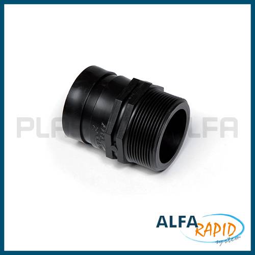 Raccordo filettato mascio alfarapid Plastica Alfa