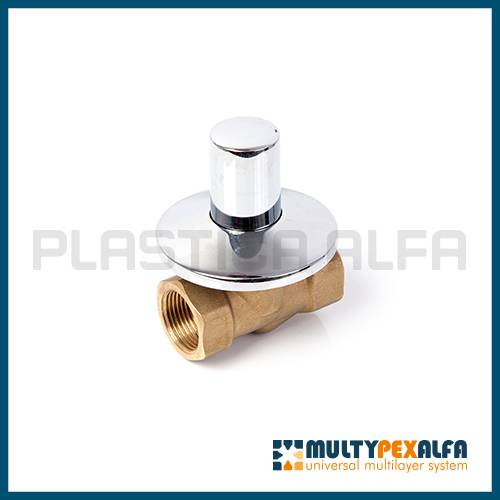 Stopcock with multypexalfa sleeve Plastica Alfa