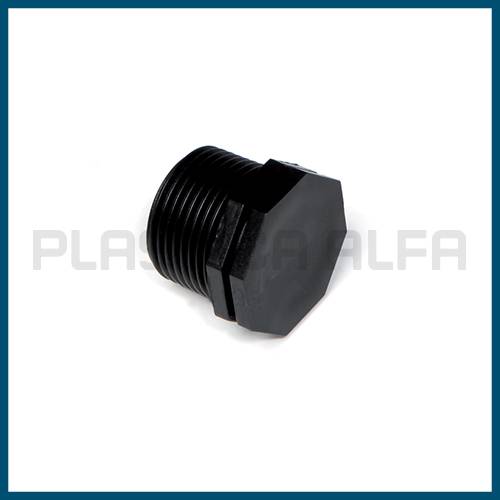 Plug Threaded fittings Plastica Alfa