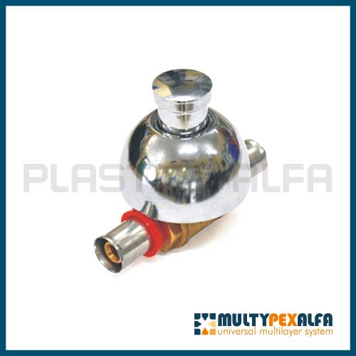 Valvola a sfera con cappuccio multypexalfa Plastica Alfa