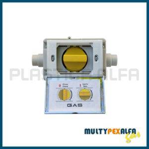Valvola a sfera con scatola multypexalfa Plastica Alfa