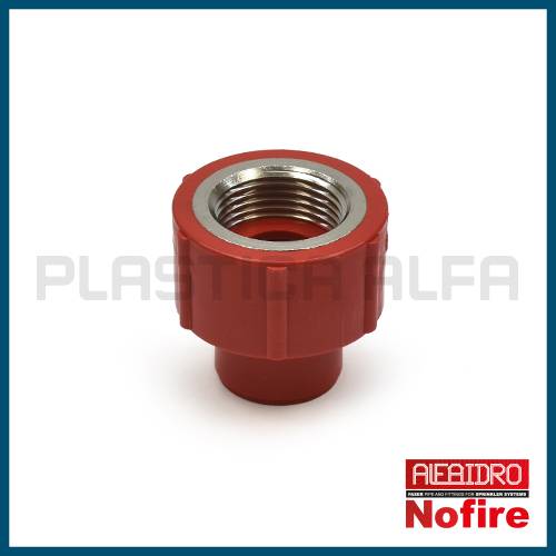 Adattatore maschio filettato femmina Nofire Plastica Alfa