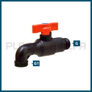 rubinetto con farfalla rubinetti Plastica Alfa