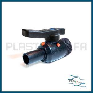 Valvola filettata femmina PEAD valvole HDPE valvevolution Plastica Alfa