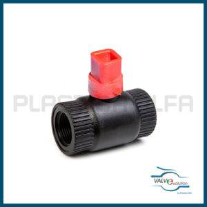 Valvola filettata femmina con prolunga valvevolution Plastica alfa