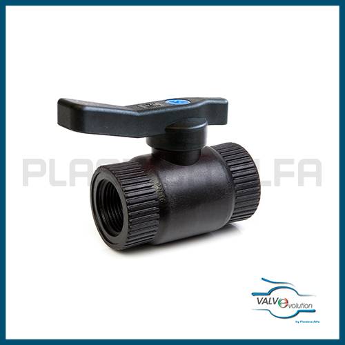 Valvola filettata femmina Valvevolution Plastica Alfa