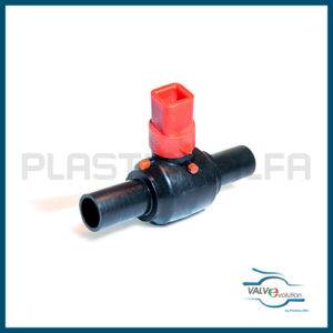 Valvola PEAD con prolungo valvole HDPE valvevolution Plastica Alfa