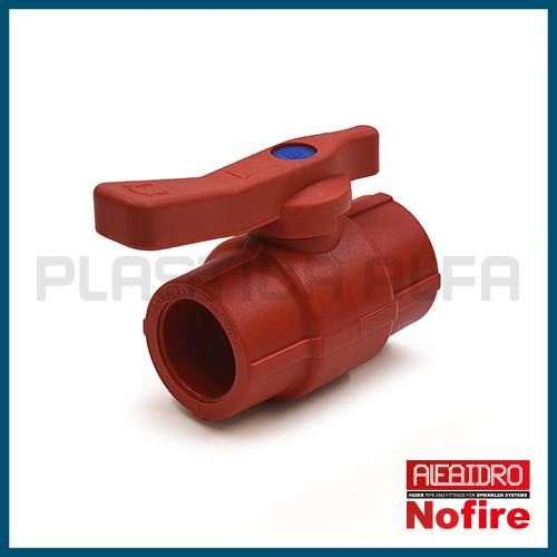 Valvola a sfera compatta valvole nofire Plastica Alfa