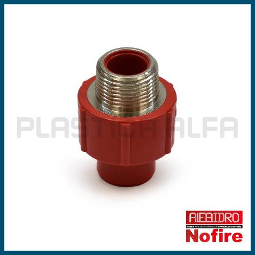 Adattatore femmina filettato maschio Nofire Plastica Alfa