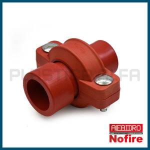 Bocchettone a tre pezzi M-F Nofire Plastica Alfa