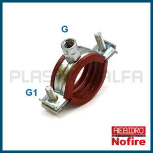 Collare per tubo con isolamento