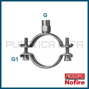 Collare per tubo Nofire Plastica Alfa