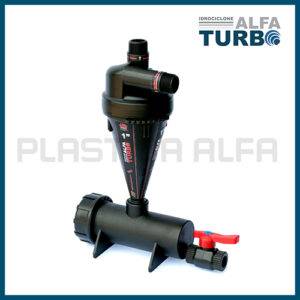 Filtro idrociclone separatore di sabbia 1" alfaturbo Plastica Alfa