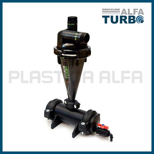Filtro idrociclone separatore di sabbia 2" alfaturbo Plastica Alfa