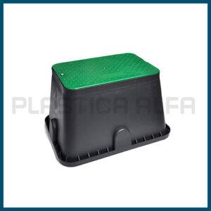 Pozzetto rettangolare standard irrigazione Plastica Alfa
