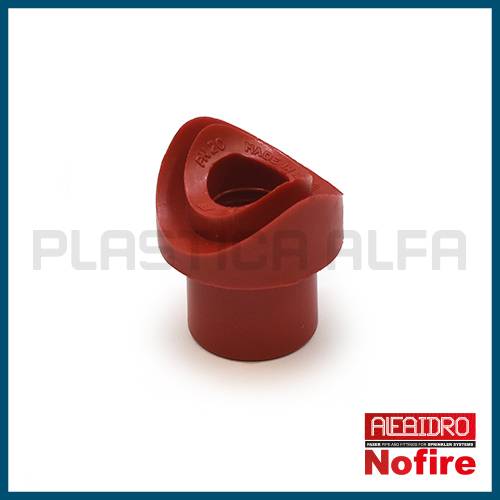 Raccordo a sella Nofire Plastica Alfa