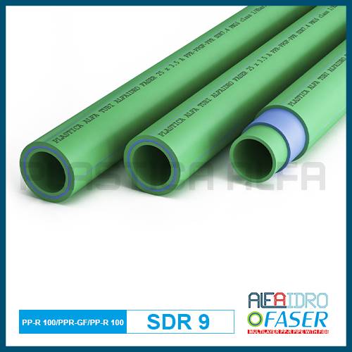 Tubo multistrato faser SDR 9 tubi alfaidro Plastica Alfa