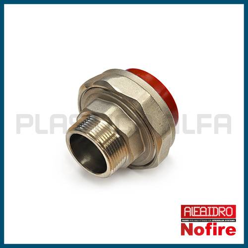 Unione filettata maschio Nofire Plastica Alfa