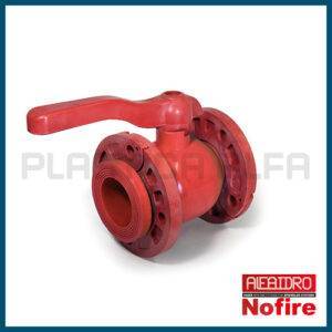Valvola flangiata valvole nofire Plastica Alfa