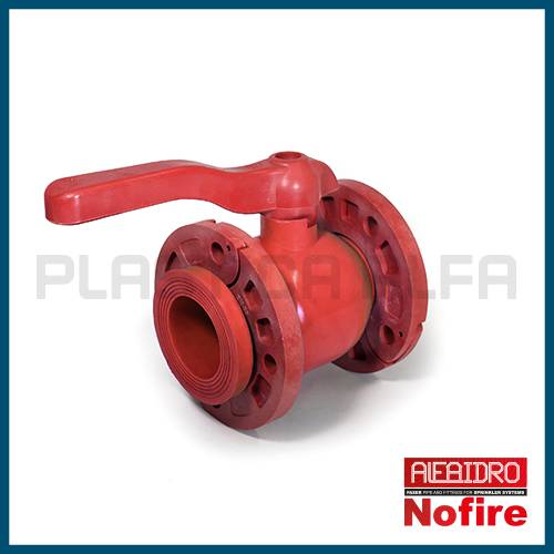 Valvola flangiata valvole nofire Plastica Alfa