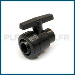 Valvola a sfera monoghiera filettata femmina valvole pn6 irrigazione Plastica Alfa