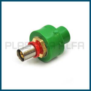 Adattatore PPR PEX raccordi a pressare Plastica Alfa
